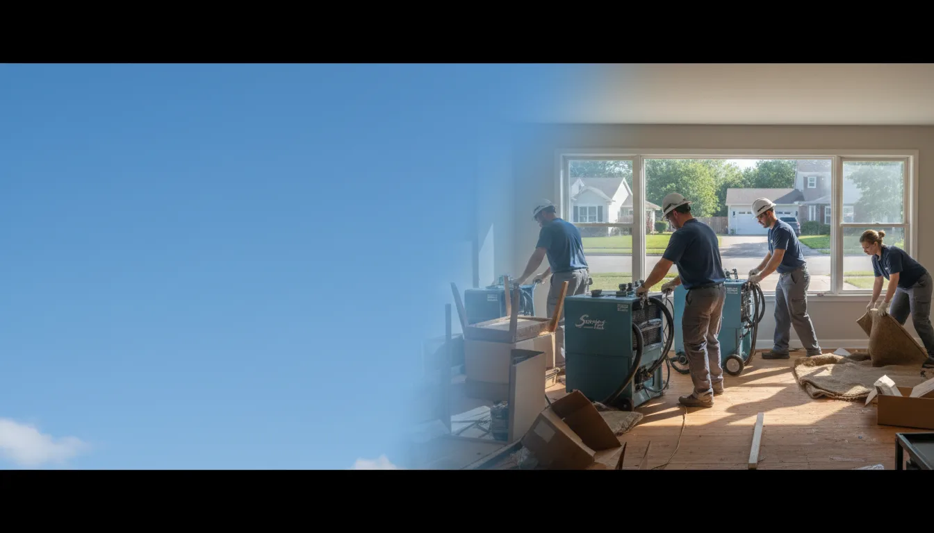 Flood Restoration in Sidney, KY near me